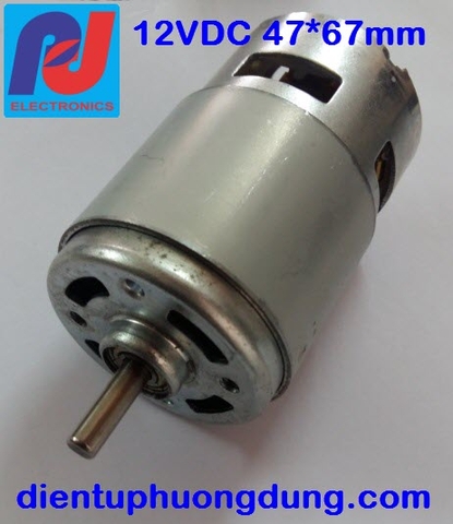 Động cơ 12VDC 47x67mm