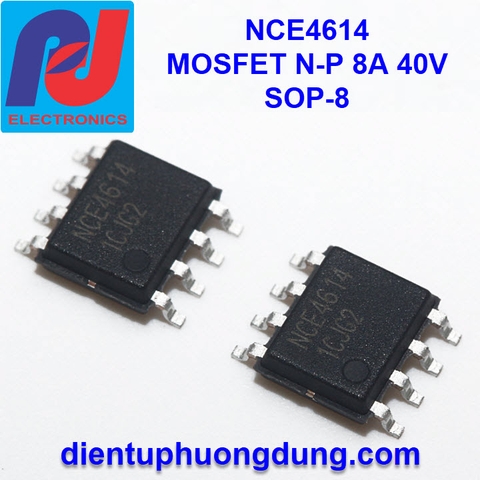 NCE4614 MOSFET N-P Channel 40V 8A/-7A SOP-8