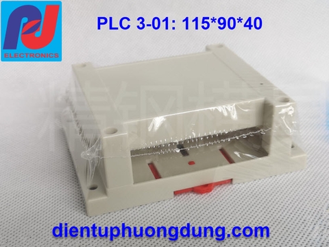 Hộp nhựa PLC 3-01 115x90x40mm