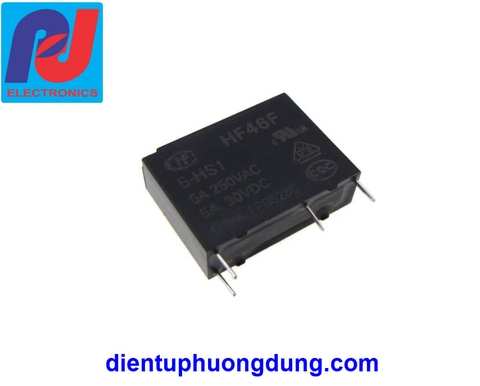 Relay HF46F-G 5V, 12V, 24V