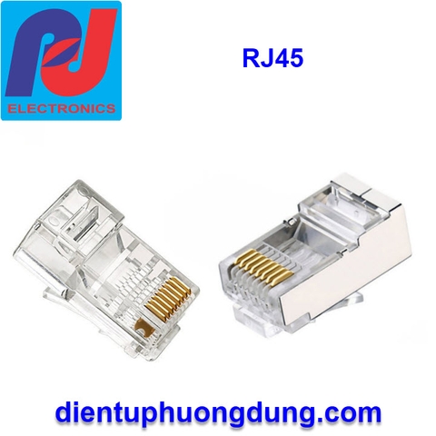 Hạt mạng RJ45 loại nhựa và bọc sắt