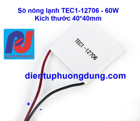 TEC1-12706 60W Peltier, sò nóng lạnh