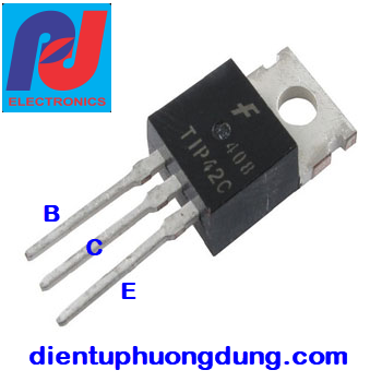 Transistor TIP42C TO220 PNP 6A 100V