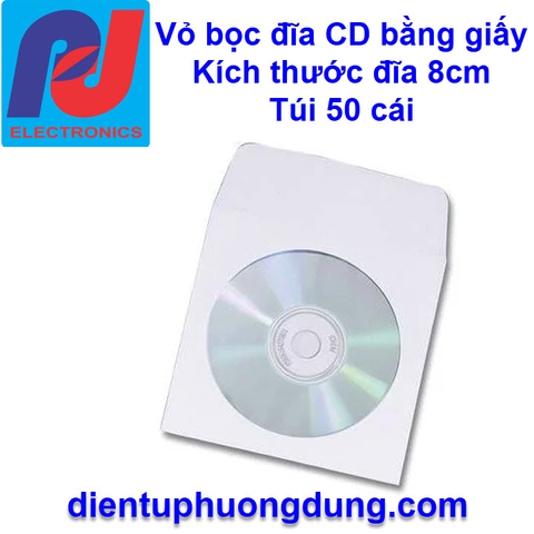 Vỏ giấy đựng đĩa CD