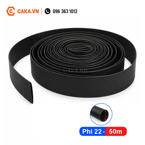 Ống Co Nhiệt 22mm Cuộn 50m