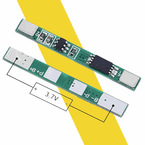 Mạch 1S 3.7V 3A sạc bảo vệ pin