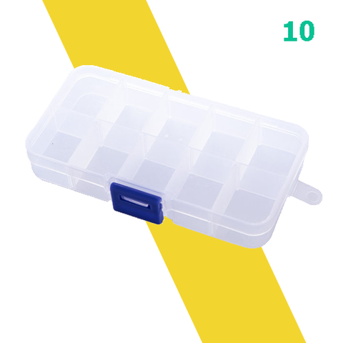 Hộp Đựng Linh Kiện Điện Tử 10 Ngăn