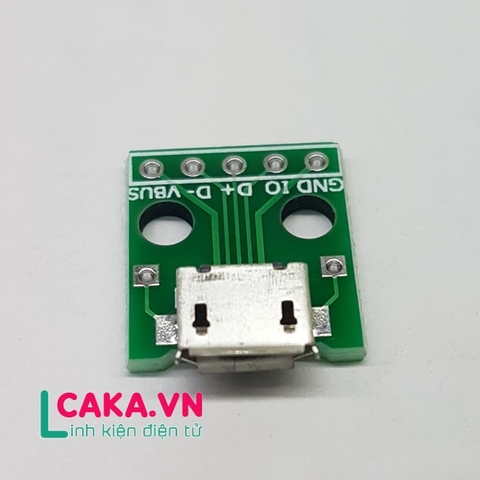Mạch ra chân Jack Micro USB
