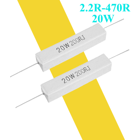 Điện Trở 20W - Điện Trở Sứ 5%