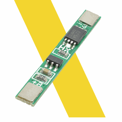 Mạch 1S 3.7V 3A sạc bảo vệ pin