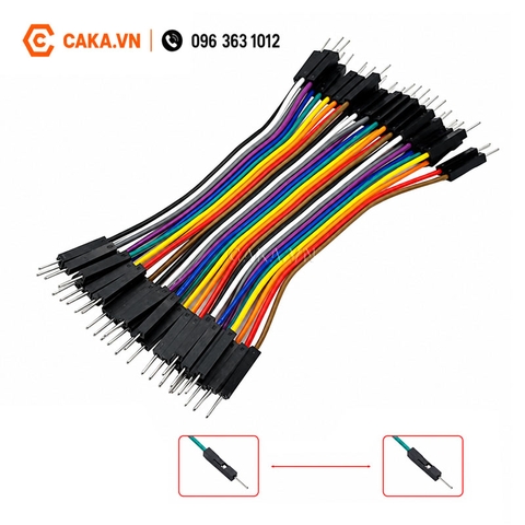 Dây cắm Breadboard Đực Đực 10cm 40 Sợi