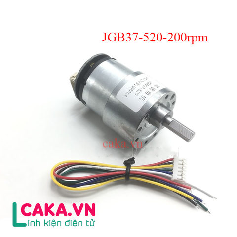 Động cơ giảm tốc Encoder JGB37-520