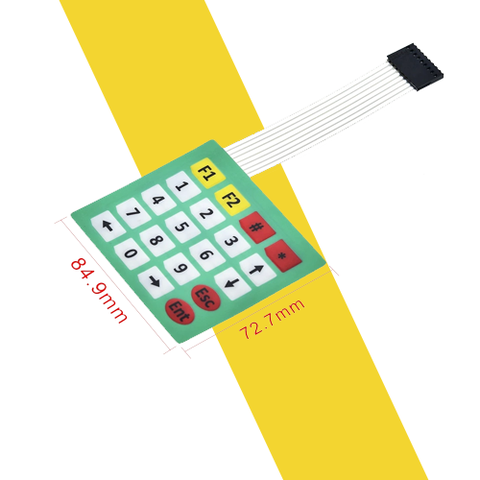 Bàn phím ma trận mềm 4x5 Keypad cho Arduino, mạch điện tử