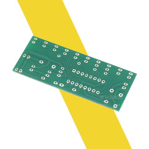 Mạch nháy theo nhạc CD4017 (Chưa hàn linh kiện)