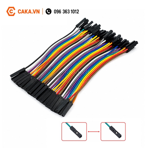 Dây cắm Breadboard Cái Cái 10cm 40 Sợi
