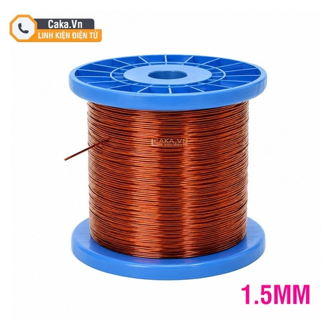 Dây Đồng Tráng Men 1.5mm