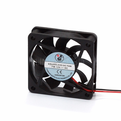 Quạt tản nhiệt 12V 60x60x10mm