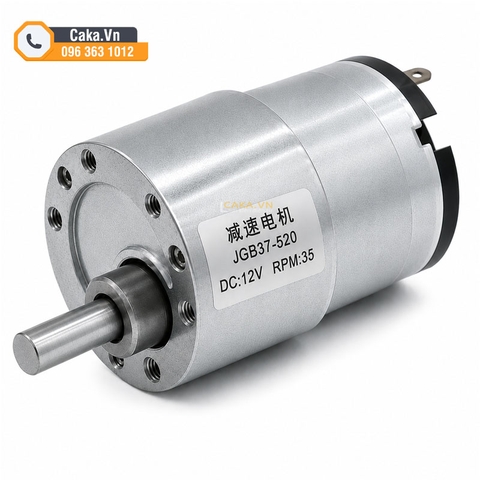 Động cơ giảm tốc JGB37-520 12V 35RPM