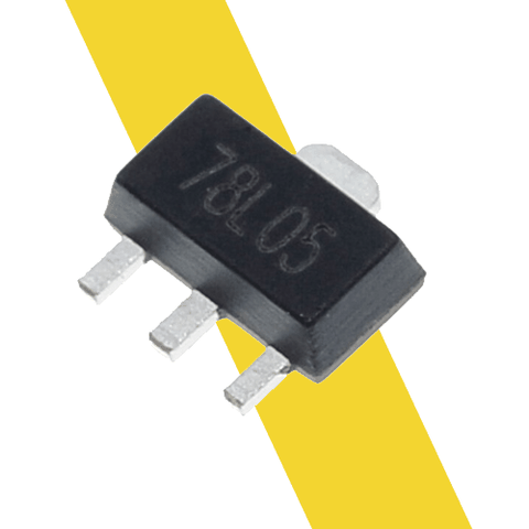 IC ổn áp 78L05 0.1A 5V SOT89 – Kích thước nhỏ, ổn định điện áp