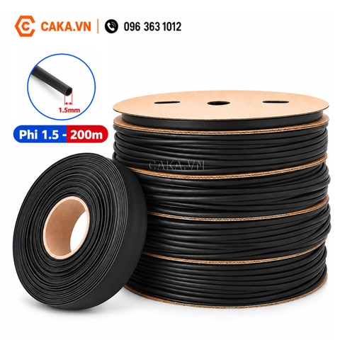 Ống Co Nhiệt 1.5mm Cuộn 200m