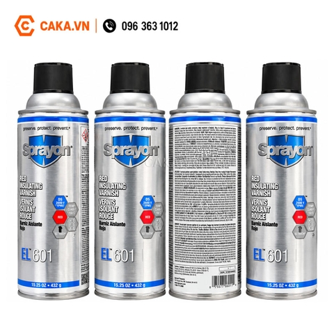 Sơn Xịt Cách Điện Vecni Sprayon EL601 USA