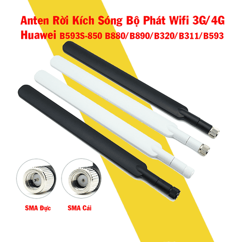 10dbi Anten Rời Kích Sóng Bộ Phát Wifi 3G 4G Huawei B315 B310
