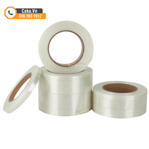 Băng Keo Sợi Thủy Tinh 10/20/30mm Dài 50 Mét