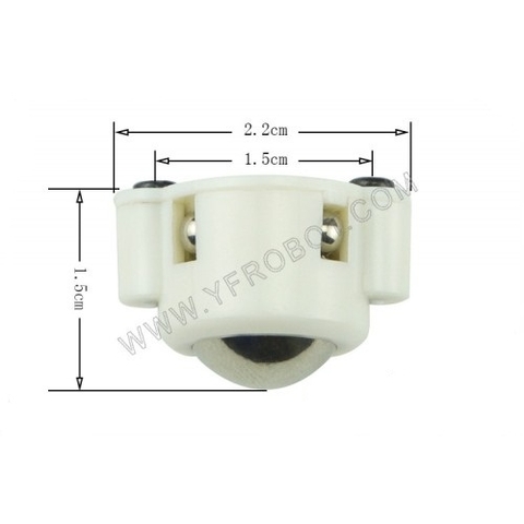 Bánh xe đa hướng mắt trâu nhỏ 3PI N20