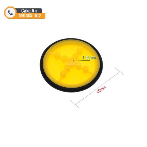 Bánh Xe Mini Vỏ Cao Su 40mm Dùng Cho Xe Mô Hình, Robot
