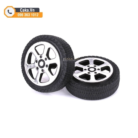 Bánh Xe Nhựa 30mm Dùng Cho Xe Mô Hình, Đồ Chơi DIY