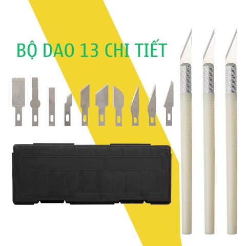 Bộ dao mổ 13 chi tiết