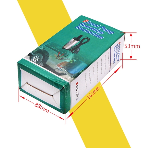 Bơm chìm 12V 24V Bơm dầu hoặc nước 12L/P