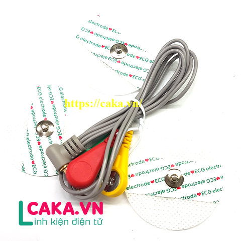 AD8232 Cảm Biến Điện Tim ECG Heart Rate Monitor Kit AD8232 Duinofun