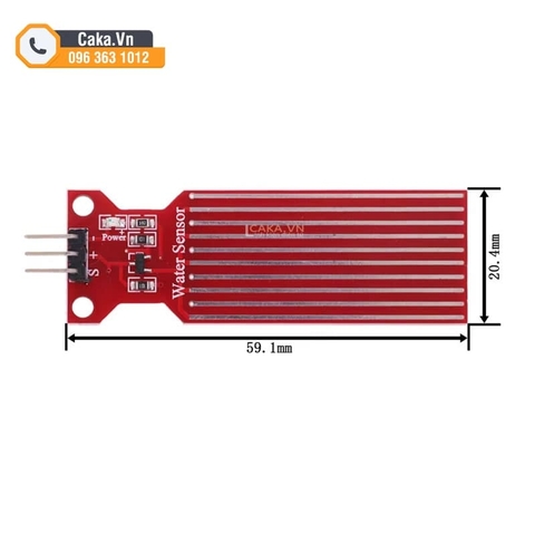 Mạch Cảm Biến Mực Nước, Nước Mưa DC 3-5V Cho Arduino