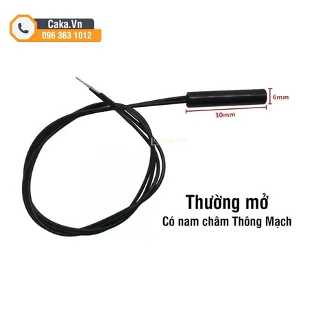 Cảm Biến Từ Cửa 6x30mm – Công Tắc Từ Thường Mở/Đóng