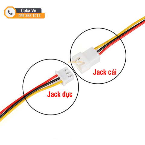 Cặp Dây Bus Kết Nối XH2.54 2P 3P 4P 5P 6P Dài 20cm Đực Cái