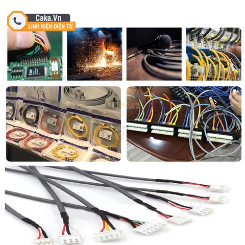Cáp tín hiệu 2547 2 lõi chống nhiễu 28AWG có dây mass dùng truyền audio