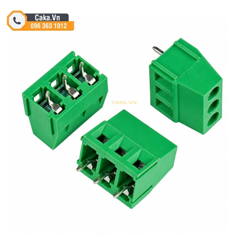 Cầu đấu Terminal KF128 3P 5.08mm hàn PCB