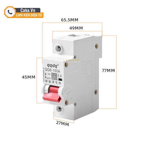 CB 40A–150A Cho Xe Điện, Xe Ba Bánh - Công Tắc Bảo Vệ Mạch