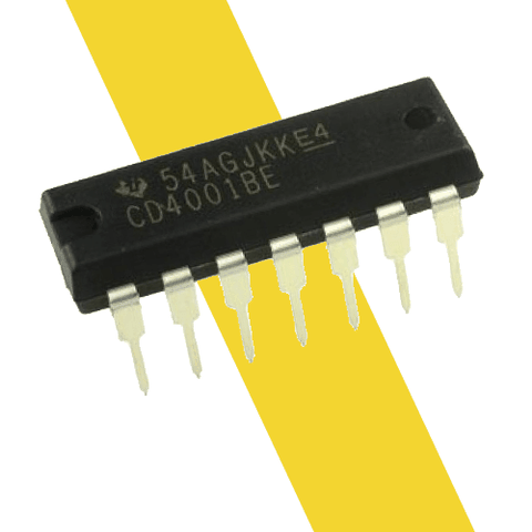 IC CD4001 – IC 4 cổng logic NOR 2 ngõ vào CMOS DIP14