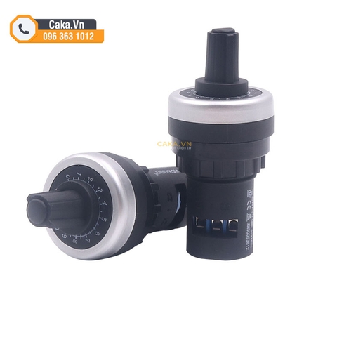 Chiết áp LA42DWQ-22 - Núm vặn điều chỉnh tốc độ, biến tần, giá trị 1K 2K 5K 10K