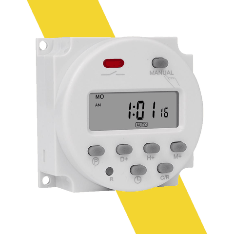 Công tắc timer hẹn giờ điện tử 12V 24V 220V lập trình