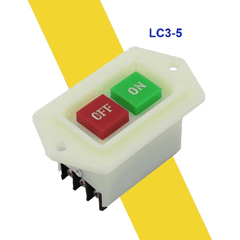 LC3-5 LC3-10 Công tắc nút nhấn khởi động On Off 5A 380V
