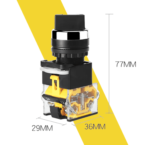 LA38-11 Công tắc xoay 2 vị trí 1NO 1NC 10A 440V