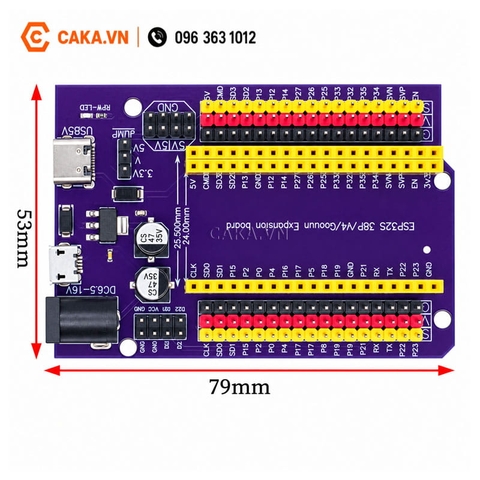 Đế Mở Rộng ESP32 NodeMCU-32S 38 Chân