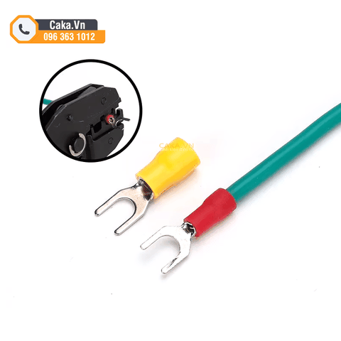 Đầu cos chữ Y SV2-3 phủ nhựa cách điện
