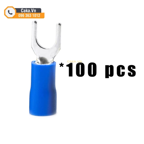 Đầu cos chữ Y SV2-3 phủ nhựa cách điện
