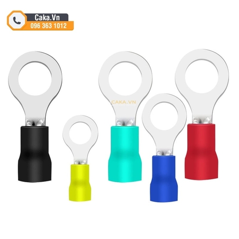 Đầu cos tròn cách điện RV1.25-4 M4 nối dây điện