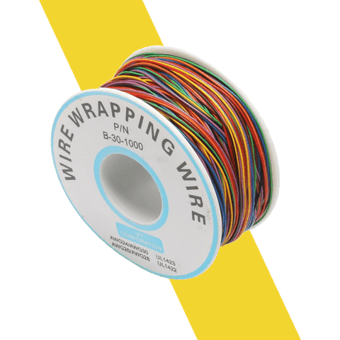 Cuộn dây hàn mạch PCB 30AWG Dài 250m 8 Màu