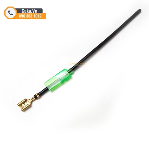 Dây Điện Đơn Bấm Sẵn Đầu Cos Ghim 6.3mm Dài 13cm